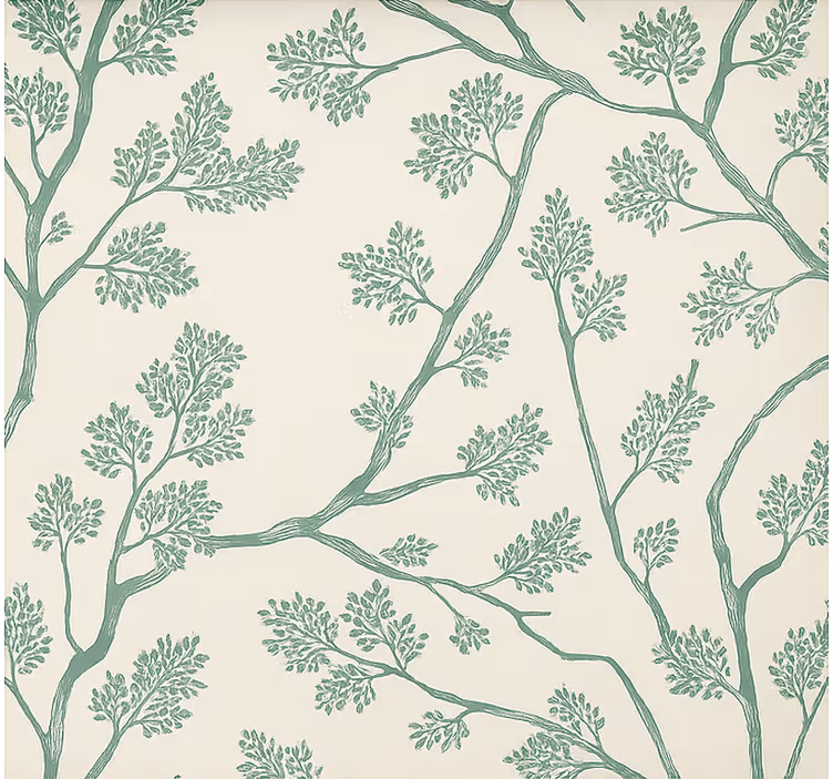 Cortina roller comedor árbol de primavera floreciente - TenVinilo