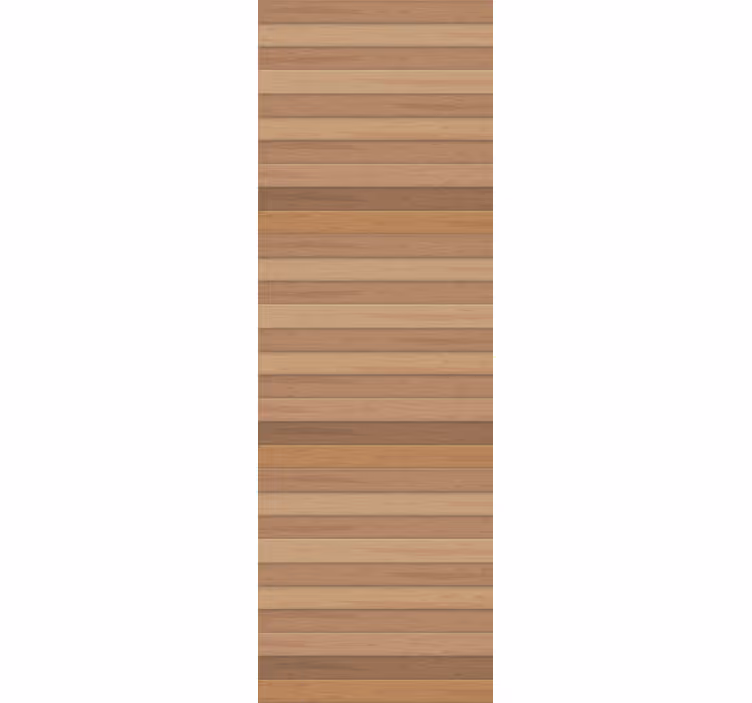 Cortina roller despacho tablones de madera rústica elegante - TenVinilo