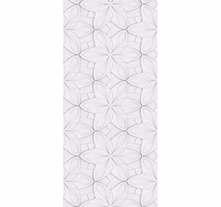 Cortina roller cocina azulejos hexagonales minimalistas - TenVinilo
