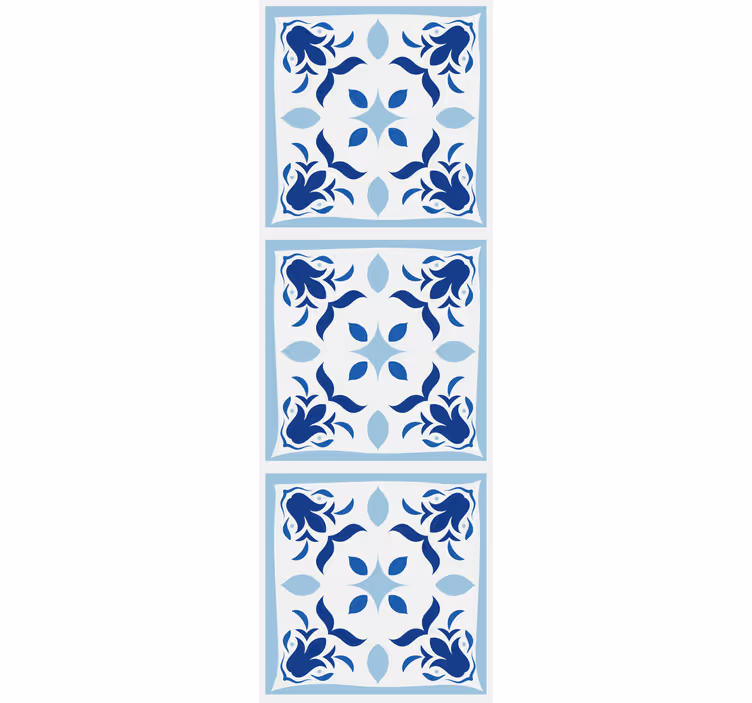 Cortina roller cocina azulejos típicos portugueses - TenVinilo