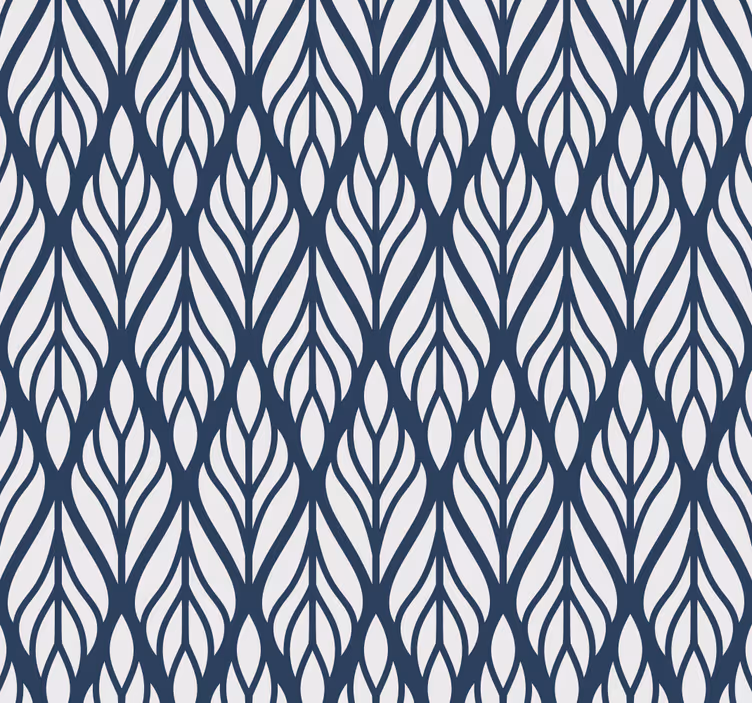 Cortina roller comedor adorno azul gris glamuroso - TenVinilo