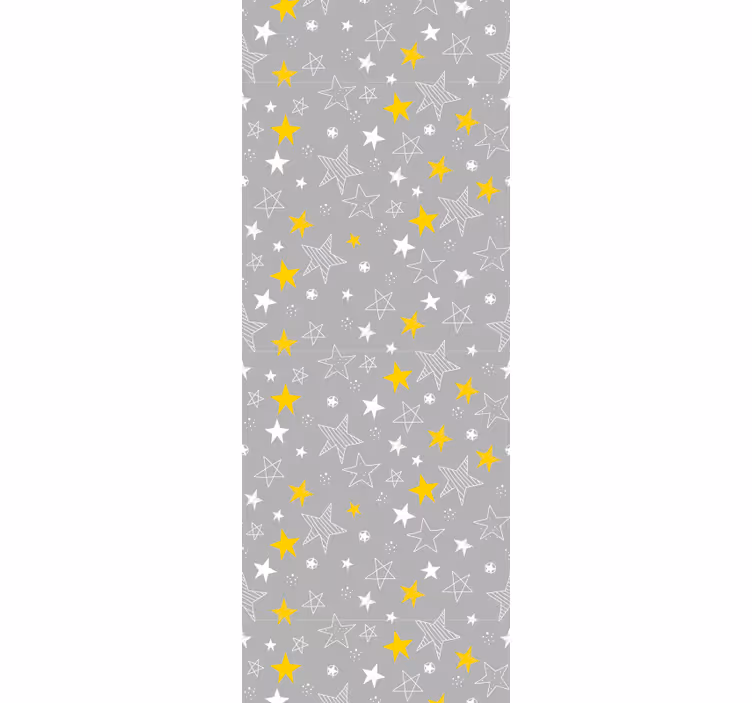 Cortina roller infantil estrellas pantone - TenVinilo