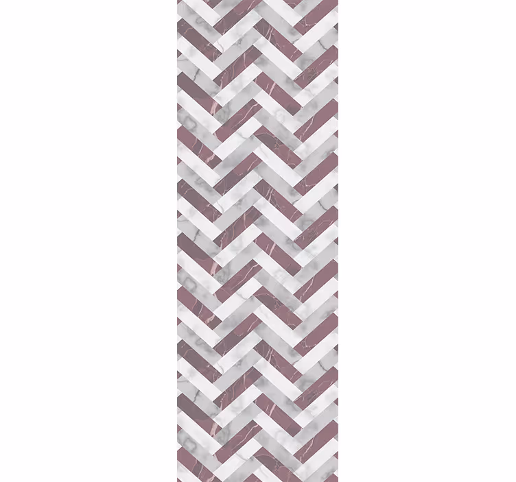 Cortina roller moderno patrón de estilo mid-century - TenVinilo