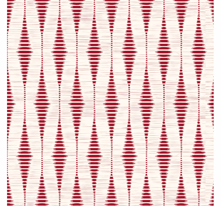 Cortina roller moderno ikat rojo rabaul - TenVinilo