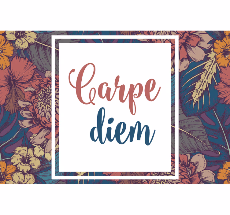 Cortina roller living comedor patrón cuadrado colorido - TenVinilo
