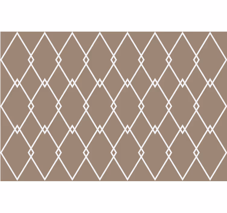 Cortina roller beige estilo geométrico cocina - TenVinilo