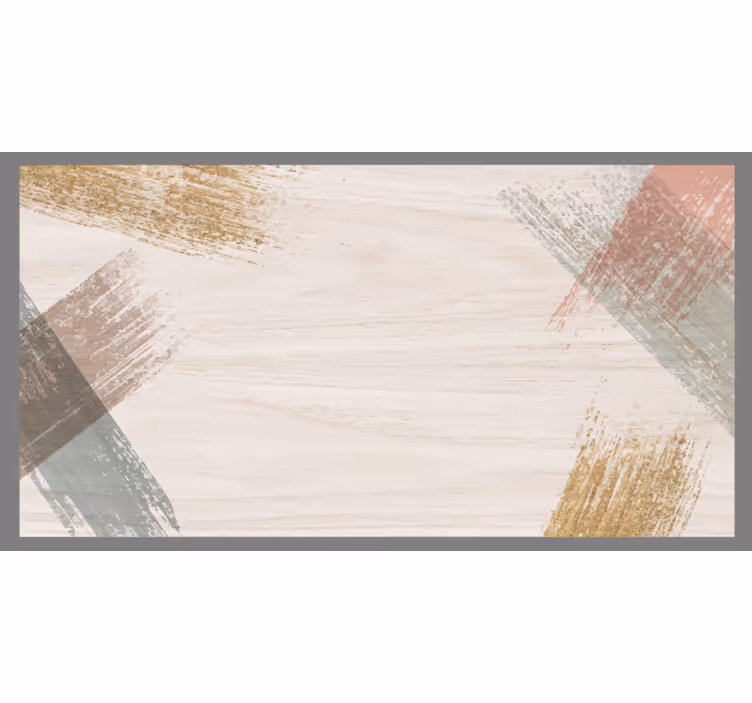 Cortina roller beige estampado de madera - TenVinilo