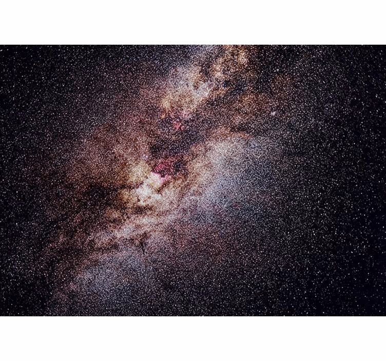 Cortina roller habitación cielo estético con estrellas - TenVinilo