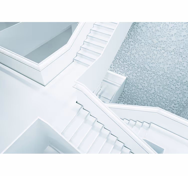 Cortina roller blanca pared 3d - TenVinilo