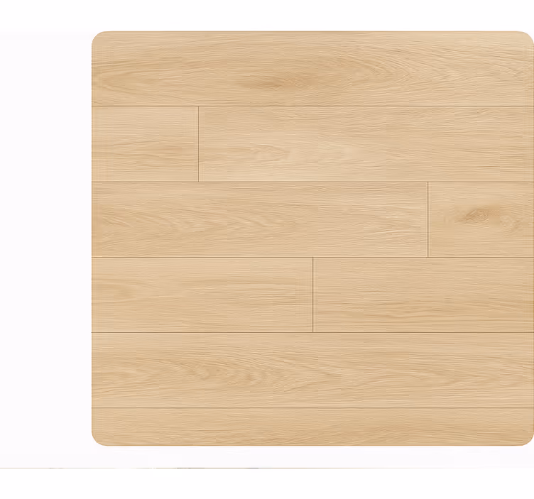 Cortina roller living comedor madera clara - TenVinilo