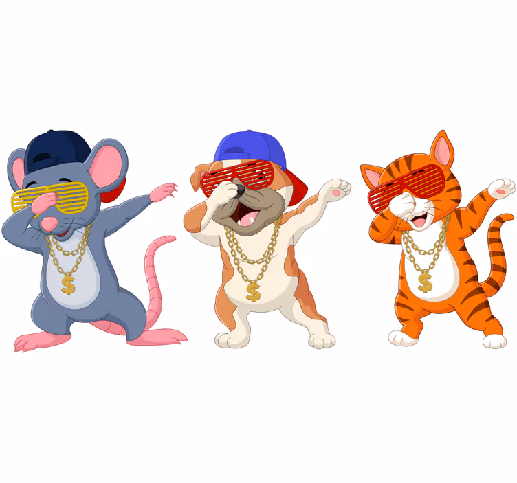 Cortina roller infantil animales para niños - TenVinilo