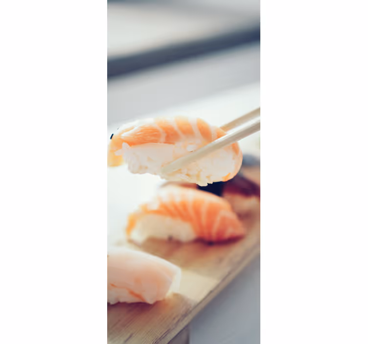 Cortina roller cocina sushi cocina - TenVinilo