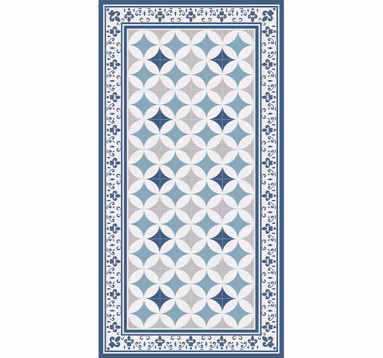 Cortina roller cocina azulejo azure - TenVinilo