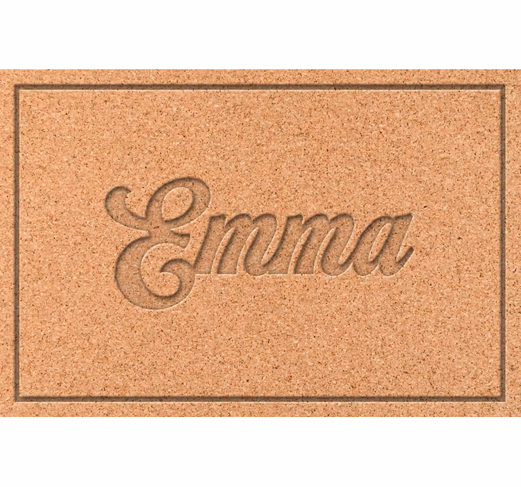 Cortina roller beige mantel de corcho personalizado - TenVinilo