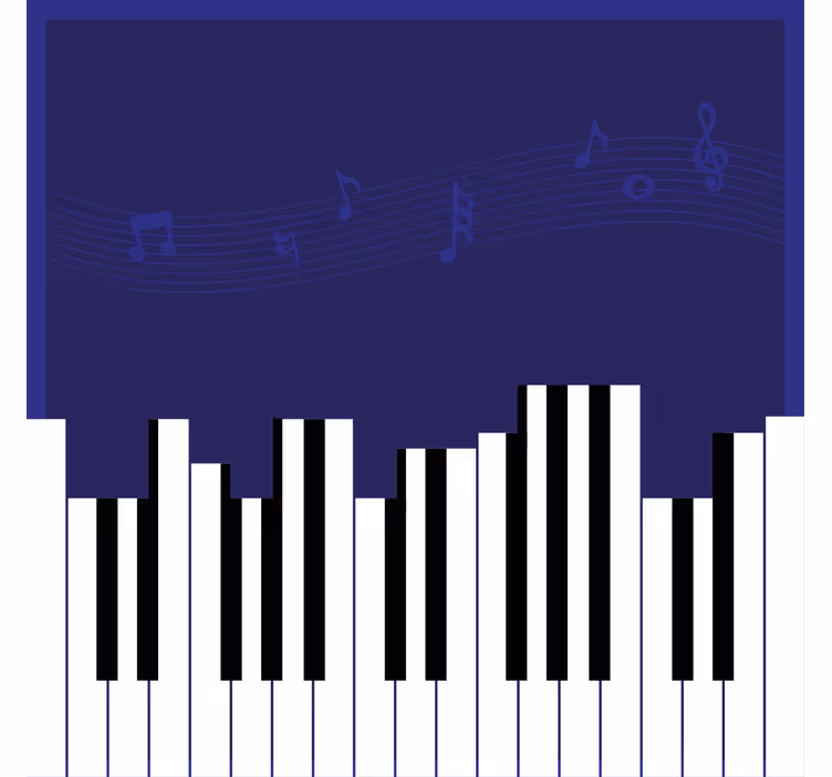 Cortina roller oficina fondo piano - TenVinilo