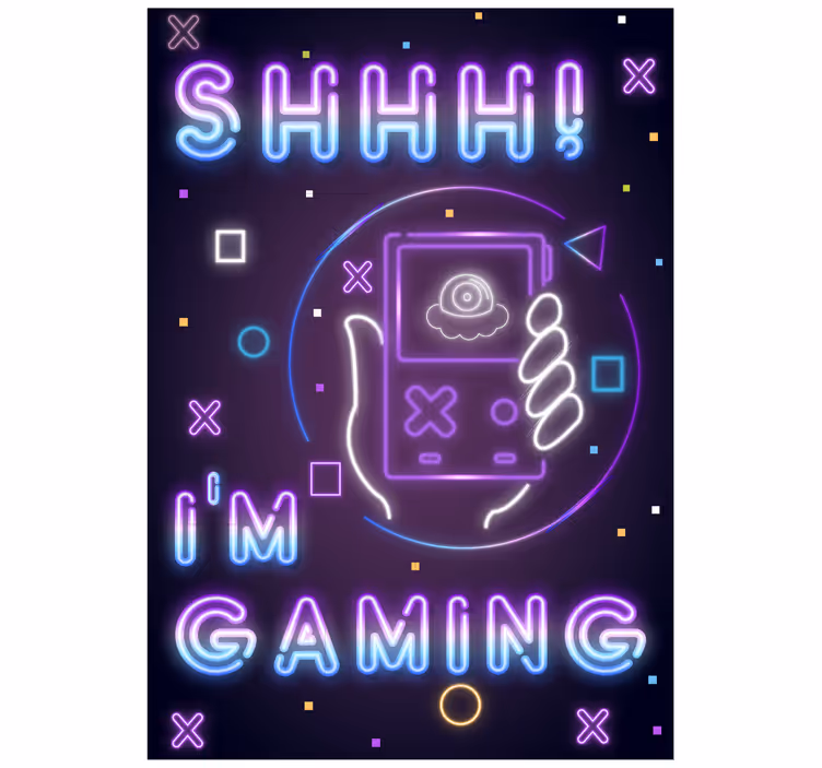 Cortina roller juvenil yo soy gamer - TenVinilo