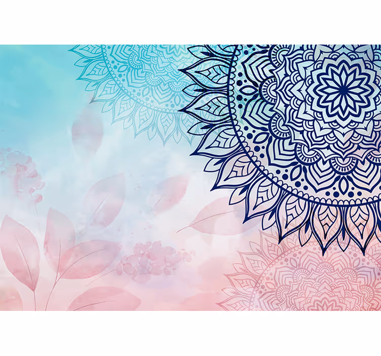 Cortina roller zen mandala bohemio - TenVinilo