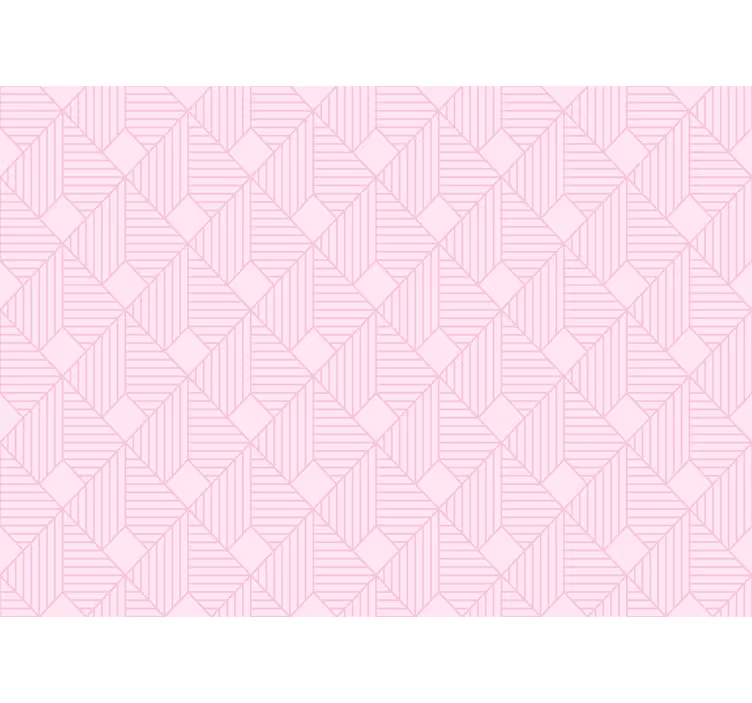 Cortina roller exterior patrón geométrico rosa abstracto - TenVinilo