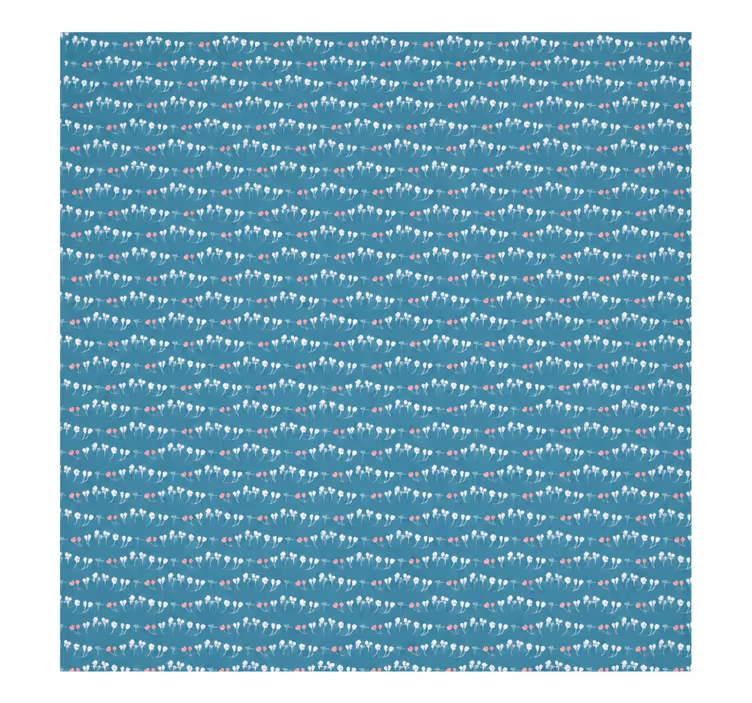 Cortina roller azul con diseño de banderas - TenVinilo