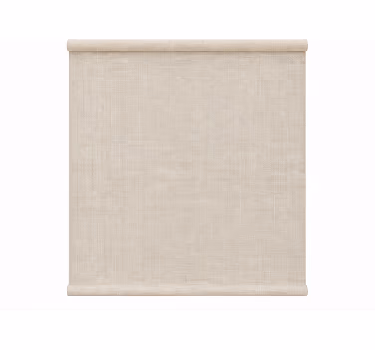 Cortina roller living comedor 120 cm rústica simple - TenVinilo