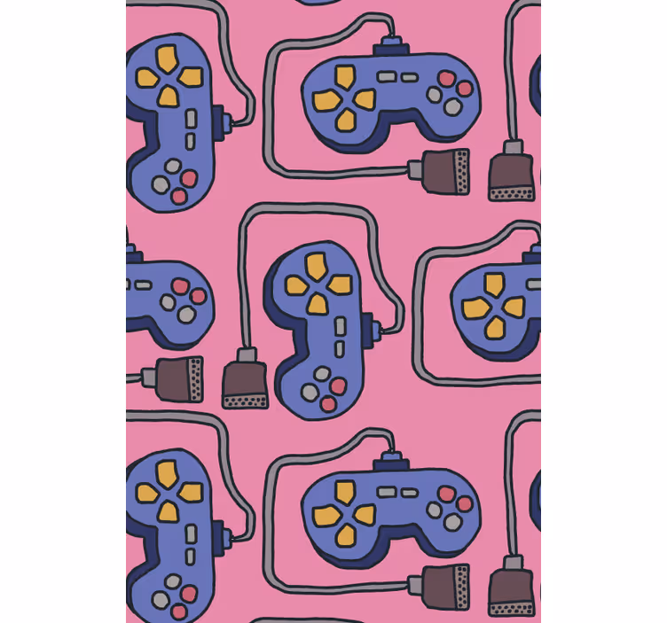 Cortina roller geek controladores de videojuegos - TenVinilo