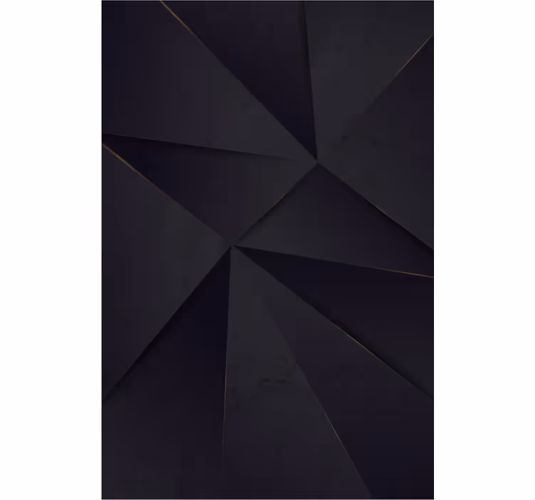 Estor habitación matrimonio Diseño geométrico negro - TenVinilo
