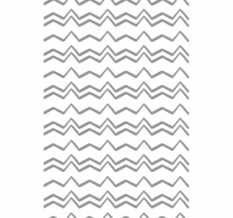 Cortina roller textura patrón de rayas chevron - TenVinilo