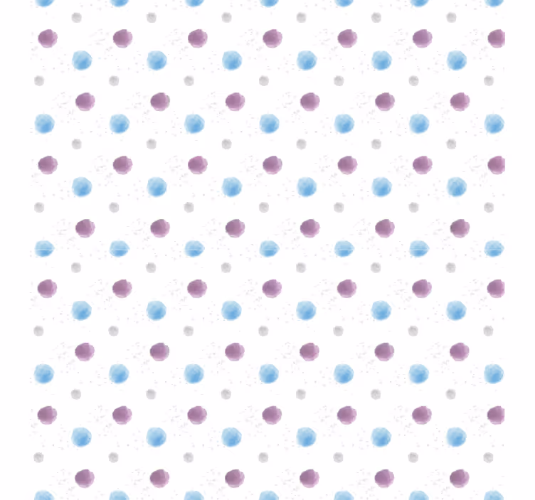 Cortina roller infantil puntos estampados de colores - TenVinilo