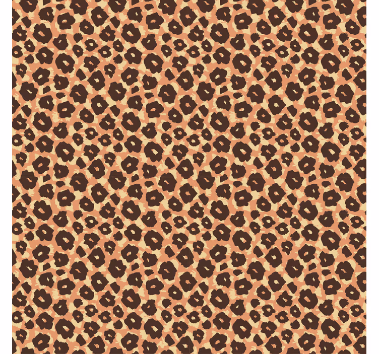Cortina roller animales estampado de piel de leopardo - TenVinilo