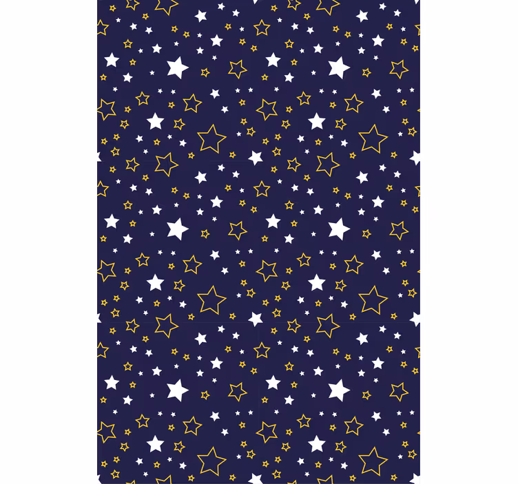 Estor infantil Cielo nocturno con estrellas - TenVinilo