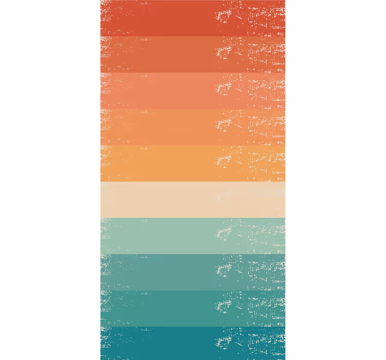 Cortina roller textura capas de color degradado - TenVinilo