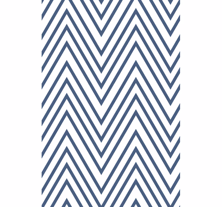 Cortina roller textura patrón de líneas en zigzag - TenVinilo