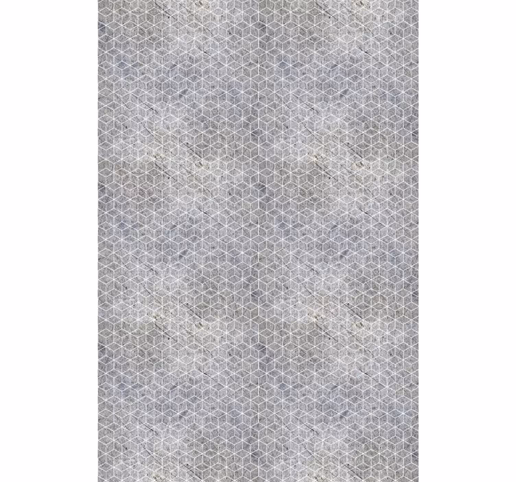 Cortina roller textura malla con patrón geométrico - TenVinilo