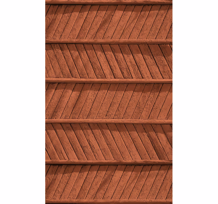 Cortina roller textura patrón de madera en espiga - TenVinilo