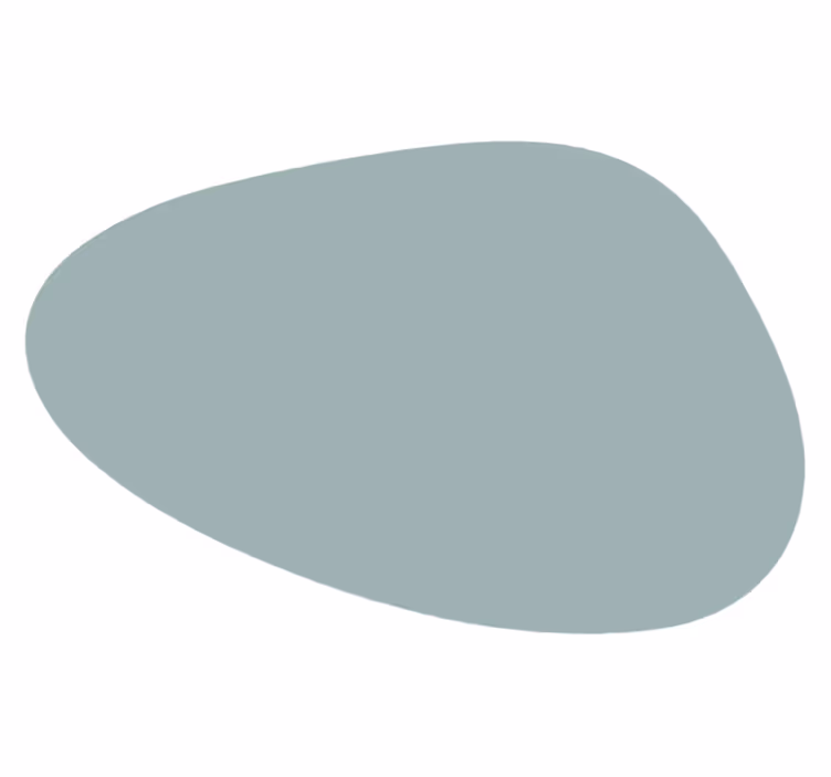 Individual para mesa forma irregular - TenVinilo