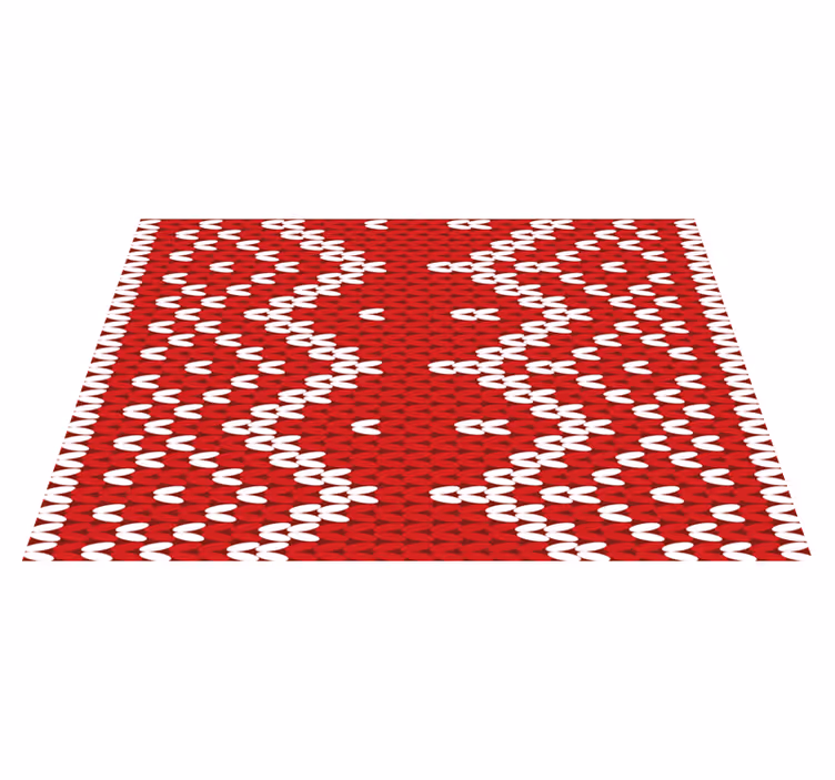 Individual de mesa patrón red geométrico - TenVinilo