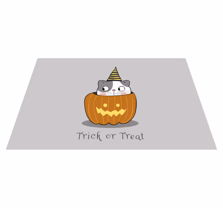 Mantel individual infantil lindo halloween - TenVinilo