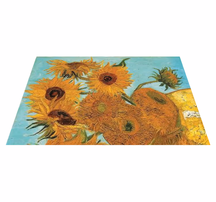 Individual mesa original vitalidad de girasol - TenVinilo