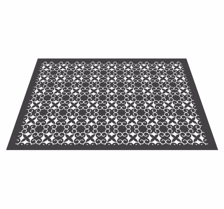 Individual de mesa patrón alfombrilla elegante - TenVinilo