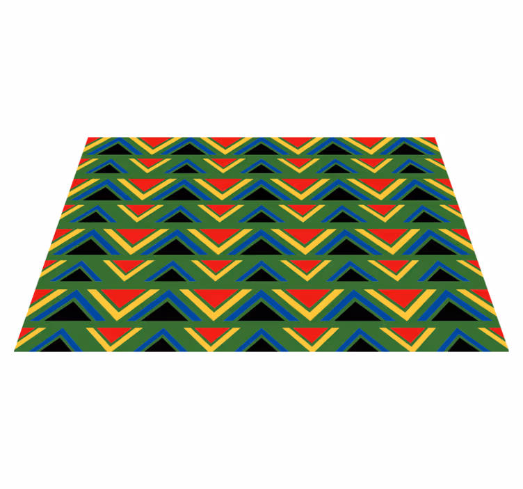 Individual mesa original estilo geométrico vivo - TenVinilo