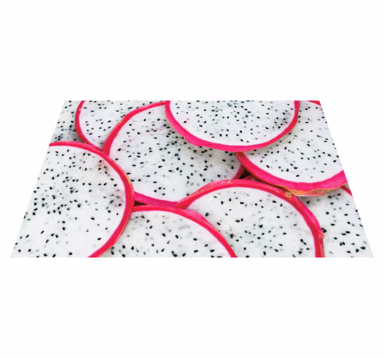 Individual mesa original rodaja de fruta dragón - TenVinilo