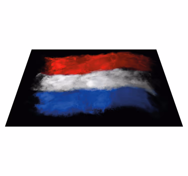 Individual mesa original patrón bandera de países bajos - TenVinilo