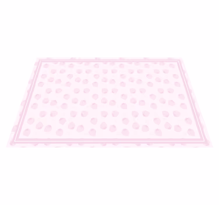 Individual de mesa infantil Área de juego con fresas - TenVinilo