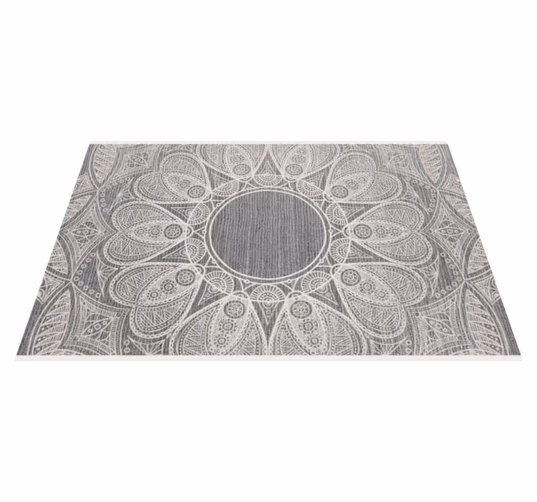 Individual de mesa patrón mandalas intrincados - TenVinilo