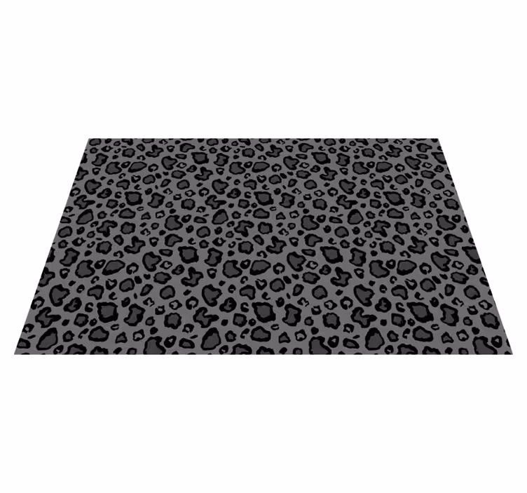 Individual de mesa patrón mancha de leopardo - TenVinilo
