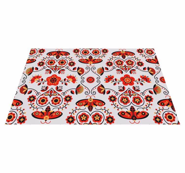 Individual mesa original composición floral viva - TenVinilo