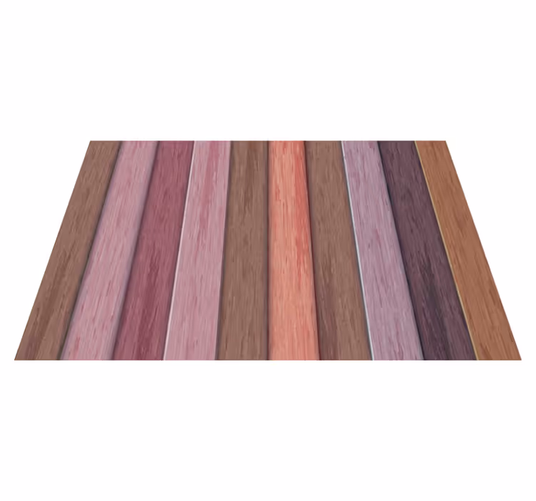 Individual de mesa patrón variación de rayas de madera - TenVinilo