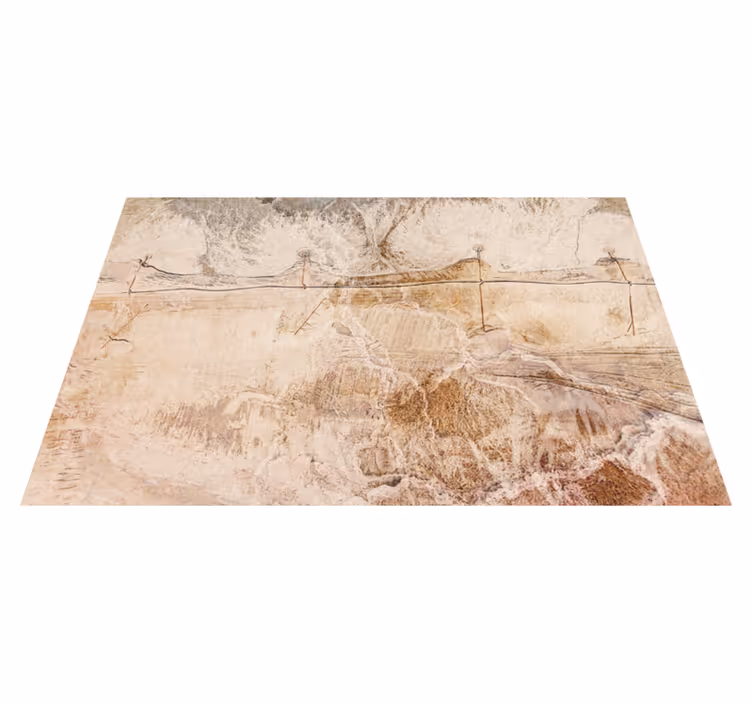 Individual de mesa patrón acabado de madera orgánica - TenVinilo