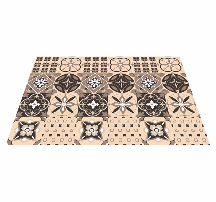 Individual de mesa patrón superficie con estilo - TenVinilo