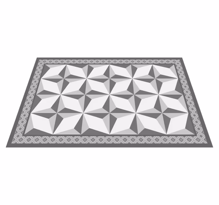Individual de mesa patrón superficie elemento geométrico - TenVinilo